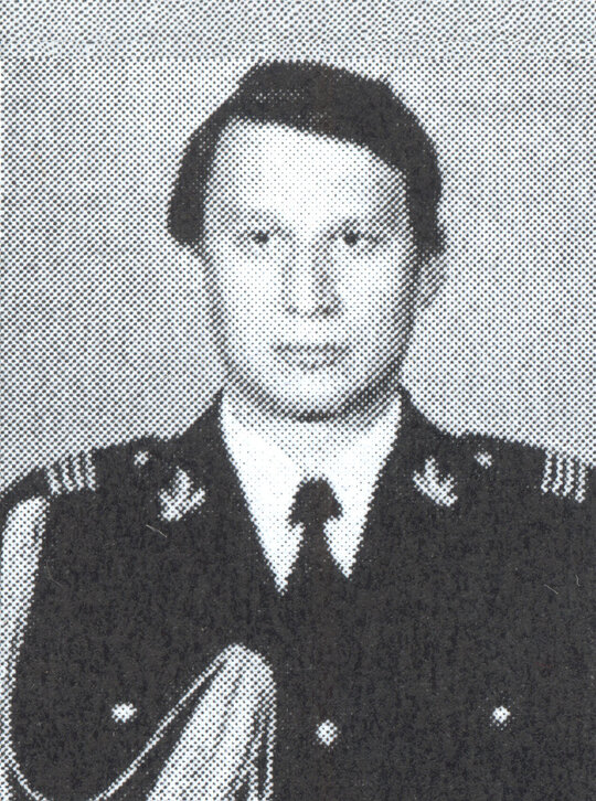 Fotografii ofițeri – Serviciul I cercetarea infracțiunilor din domeniile informații interne, contrainformații militare și apărarea secretului de stat / Căpitan CĂLIN Ionel, Serviciul I