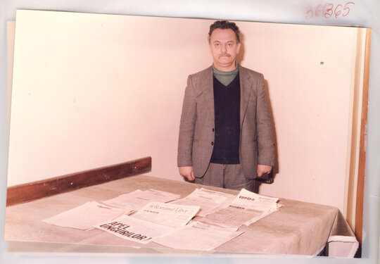 Fotografii realizate cu prilejul flagrantului 25.01.1989