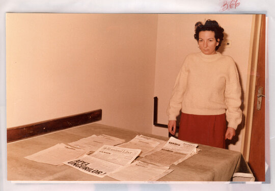 Fotografii realizate cu prilejul flagrantului 25.01.1989